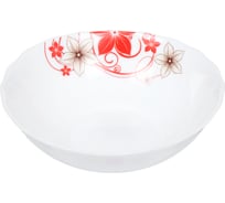 Салатник DANIKS стеклокерамика, круглый, 15 см, 0.4 л, кармен, by13lhw60, белый 341389