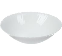 Салатник DANIKS стеклокерамика, круглый, 24x6.4 см, 1.7 л, белый, lhdw95 282770