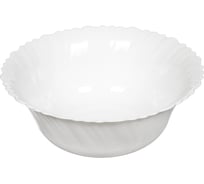 Салатник DANIKS стеклокерамика, круглый, 23 см, 2 л, белый 223766