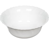 Салатник DANIKS стеклокерамика, круглый, 18x6.9 см, 0.8 л, белый, lhw70 223764