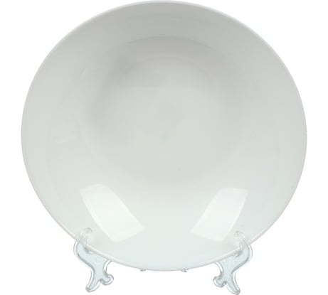 Тарелка DANIKS суповая, стеклокерамика, 20 см, круглая, бэль, lpksp-80 448936