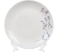 Тарелка DANIKS десертная, стеклокерамика, 19 см, круглая, флер, lqp-75/ 220804 448927
