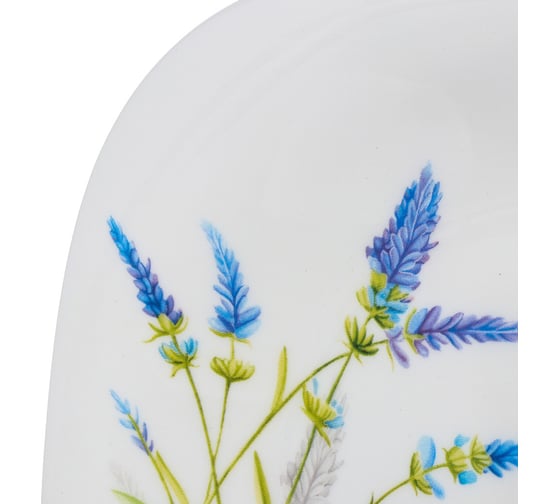 Тарелка DANIKS десертная, стеклокерамика, 19 см, квадратная, манифик, ffp85/ 220302 448939