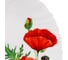 Тарелка DANIKS десертная, стеклокерамика, 19 см, круглая, алый мак, lhp 75/k1929 448956 2