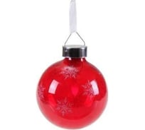 Светильник-подвеска SHLights Шар, красное прозрачное стекло GM3307-31