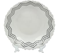 Тарелка DANIKS суповая, стеклокерамика, 21 см, круглая, вэнсдей, by23lhp95 448708