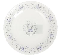 Тарелка DANIKS обеденная, стеклокерамика, 24 см, круглая, эдем, lhp 95/1059 237112