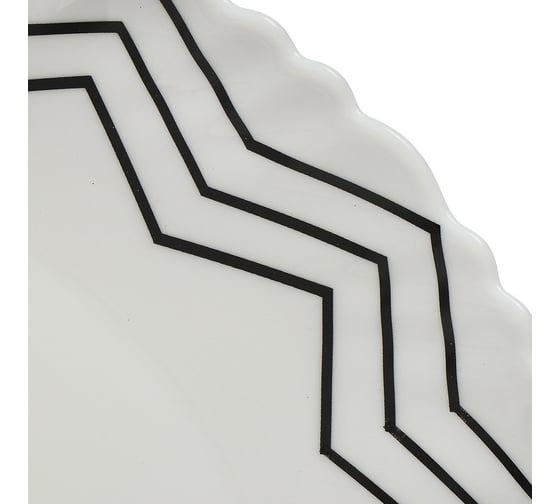 Тарелка DANIKS десертная, стеклокерамика, 19 см, круглая, вэнсдей, by23lhp75 448706