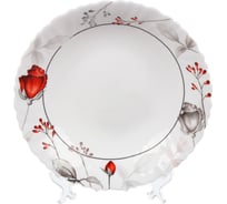 Тарелка DANIKS суповая, стеклокерамика, 22 см, 620 мл, круглая, вероника, lhsp85/220303 448951