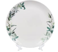 Тарелка DANIKS обеденная, стеклокерамика, 24 см, круглая, эвкалипт, lhp 95 448966