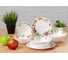 Тарелка DANIKS обеденная, стеклокерамика, 23 см, круглая, тропикана, hp90 330162 5