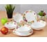 Тарелка DANIKS обеденная, стеклокерамика, 23 см, круглая, тропикана, hp90 330162 7