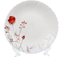 Тарелка DANIKS десертная, стеклокерамика, 19 см, круглая, вероника, lhp 75/220303 448945