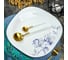 Тарелка DANIKS десертная, стеклокерамика, 19 см, квадратная, авиньон, by23lkp85 341386 3