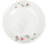 Тарелка DANIKS десертная, стеклокерамика, 19 см, круглая, рапсодия, lhp 75/327 237105