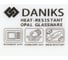Тарелка DANIKS десертная, стеклокерамика, 19 см, квадратная, пион, ffp-85-130303/291905/nfp85t 397495 4