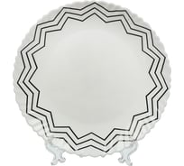 Тарелка DANIKS обеденная, стеклокерамика, 24 см, круглая, вэнсдей, by23lhp95 448707