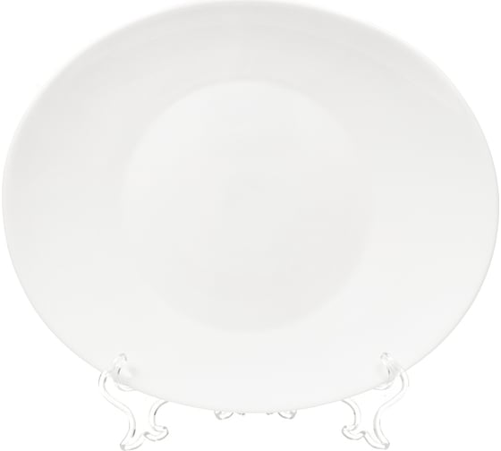 Тарелка DANIKS обеденная, стеклокерамика, 26.8 см, модерн, nop105w 294857 1