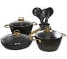 Набор посуды OURSSON черный CS2612A/BL