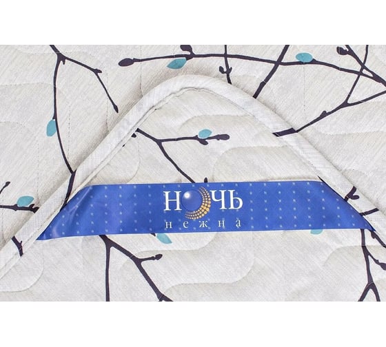 Покрывало Ночь Нежна Верба (белый) 7312-2 180x215 см, поплин ПП1802152