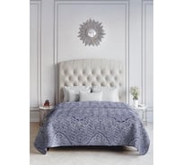 Покрывало Ночь Нежна Таксим (син.) осн. 9045-1 240x215 см, поплин ПП24021523