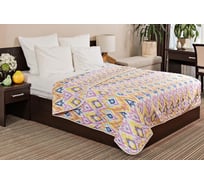 Покрывало Ночь Нежна Икат 7752-1 240x215 см, сатин ПС2402155