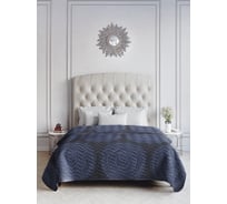 Покрывало Ночь Нежна Инфинити (серый) 9850-2 150x215 см, поплин+серебро ПП15021534