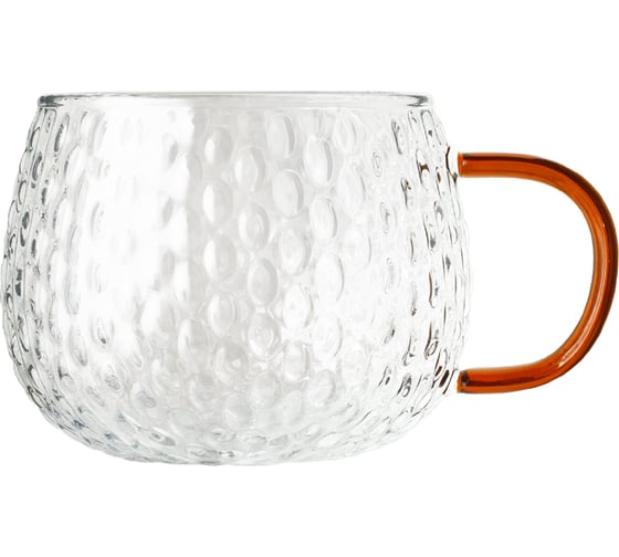 Кружка IHome стекло, бронза, 400 мл H-1206
