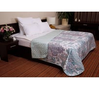 Покрывало Ночь Нежна Турмалин (зелен) 7639-1+7459-1 150x215 см, поплин ПП15021524