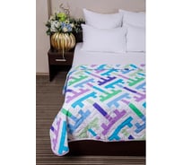 Покрывало Ночь Нежна Лабиринт (голубой) 7416-2 180x215 см, бязь 120 г ПБ18021527