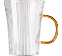 Кружка IHome стекло, золото, 350 мл H-1205