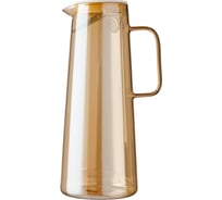 Кувшин IHome с крышкой, стекло, бронза, 1800 мл h-1013b