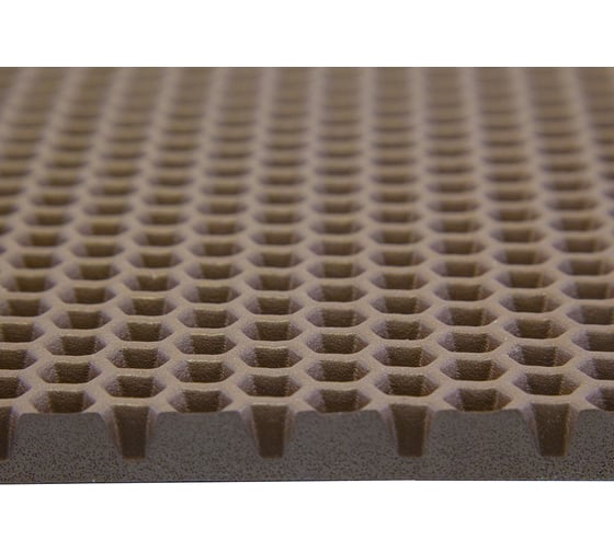 Коврик SUNSTEP Crocmat универсальный, 60x80 см, коричневый 75-006