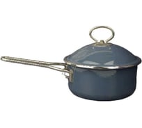 Ковш Vitross эмалированный, цилиндрический, 1,5 л, серый ТБ17750