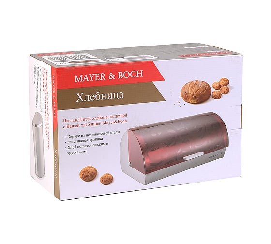 Хлебница MAYER&BOCH 39x25 см, нержавеющая сталь МВ (х4) 29337
