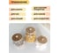 Емкость для сыпучих продуктов IHome стекло, бочонок с крышкой 1000 мл tw-701 5