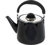 Чайник DANIKS нержавеющая сталь, 2.8 л, ручка бакелит, с силиконовым покрытием, индукция, черный, gs-04131b 438337