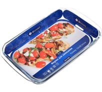 Форма для запекания DANIKS стекло, 23.8x39.5x5 см, 3 л, прямоугольная, dnx-30r 286613