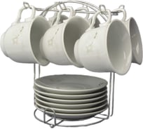 Набор чашек с блюдцами Bikson, чашки 230 мл СП6044