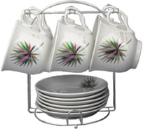 Набор чашек с блюдцами Bikson, чашки 230 мл СП6047