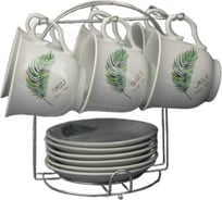 Набор чашек с блюдцами Bikson, чашки 230 мл СП6046