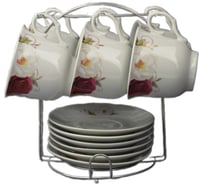 Набор чашек с блюдцами Bikson, чашки 230 мл СП6045