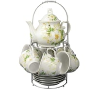 Чайный набор Bikson чайник 950 мл, чашки 230 мл СП6034