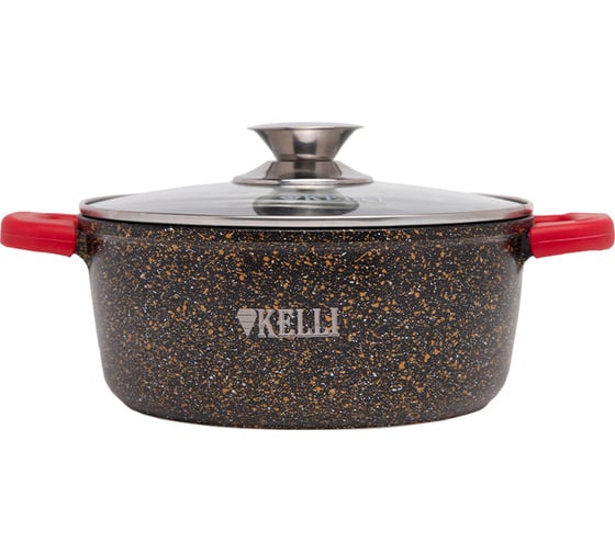 Кастрюля KELLI с мраморным покрытием, 3.5 л TKL-4092-20 1