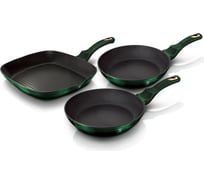 Набор посуды BerlingerHaus Emerald Collection 3 предмета 6167F-BH