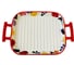 Форма для запекания IHome Цветы с ручками, 28x19x3.5 см, красная 68009-2 2