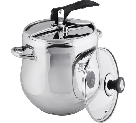 Скороварка Home Perfect 9 л, нержавеющая сталь, крышка 800-09