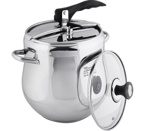 Скороварка Home Perfect 9 л, нержавеющая сталь, крышка 800-09