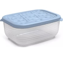 Контейнер Полимербыт прямоугольный Flexo 1,9 л голубой 436979300