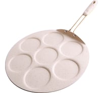 Блинница Hascevher 35 см, алюминий, антипригарное покрытие 80447